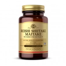 Solgar Reishi Shiitake Maitake Mushroom Extract (50 veg caps)