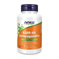 NOW KSM-66 Ashwagandha 600 mg 90 veg caps
