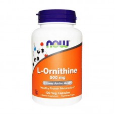 NOW L-Ornithine 500 mg (120 veg caps)