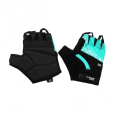 Sporter Girl Gripps Gloves Black/Turquoise (Black/Turquoise, M size)