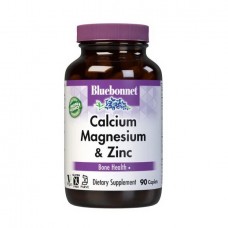 Bluebonnet Nutrition Calcium Magnesium Plus Zinc (90 caplets)