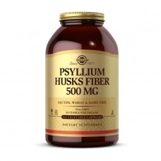 Solgar Psyllium Husk Fiber 500 mg (500 veg caps)