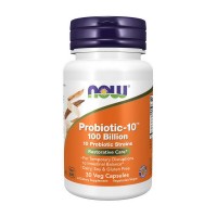 NOW Probiotic-10 100 Billion (30 veg caps) NOW Probiotic-10 100 Billion (30 veg caps)