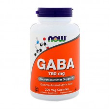 NOW GABA 750 mg (200 cap)