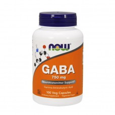 NOW GABA 750 mg (100 cap)