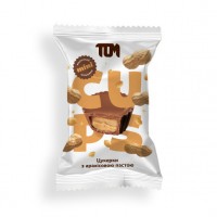 TOM peanut butter Цукерки з арахісовою пастою в молочному шоколадi (9 g)