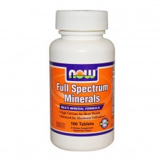 NOW Full Spectrum Minerals (100 tabs)