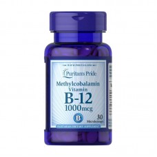 Puritan's Pride B-12 1000 mcg Methylcobalamin (30 microlozengels)