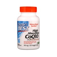 Doctor's BEST High Absorption CoQ10 100 mg with BioPerine (120 veg caps)