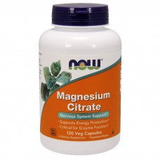 NOW Magnesium Citrate 120 veg caps