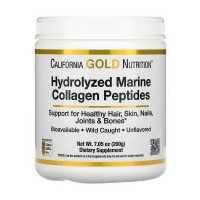 California Gold Nutrition Hydrolyzed Marine Collagen Peptides (200 g)