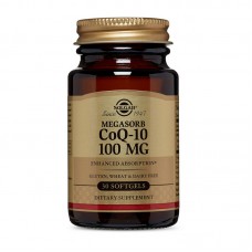 Solgar CoQ10 100 mg megasorb (30 softgels)