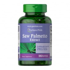 Puritan's Pride Saw Palmetto Extract (180 softgels)