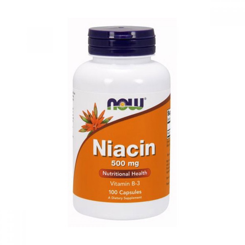 Niacin 500 mg (100 caps)