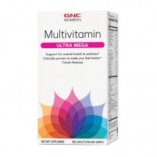 GNC Women's Ultra Mega Multivitamin (180 caplets)