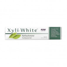 NOW Xyli White Toothpaste Gel (181 g, refreshmint)