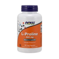 NOW L-Proline 500 mg (120 veg caps) NOW L-Proline 500 mg (120 veg caps)