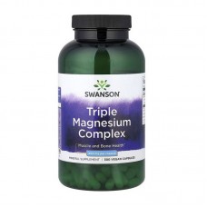 Swanson Triple Magnesium Complex 400 mg (300 caps)
