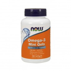 NOW Omega-3 Mini Gels (180 softgel)