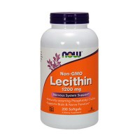 NOW Lecithin 1200 mg 200 softgels