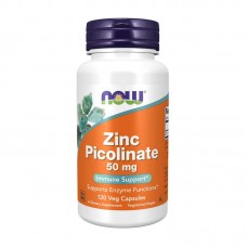 NOW Zinc Picolinate 50 mg 120 caps