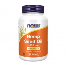 NOW Hemp Seed Oil 1000 mg (120 softgels)