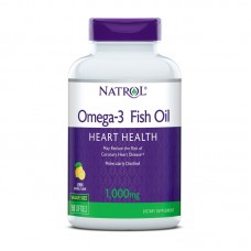 Omega-3 Fish Oil 1000 mg (150 softgels, lemon)