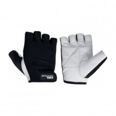 Sporter Weightlifting Gloves White-Black (S size)