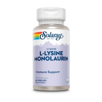 Solaray L-Lysine Monolaurin (60 veg caps) (60 veg caps)