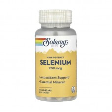 Solaray Selenium 200 mcg High Potency (100 veg caps)