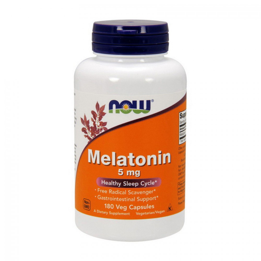 Melatonin 5 mg (180 caps)