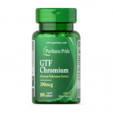 Puritan's Pride GTF Chromium 200 mcg (100 tab)