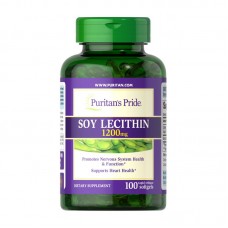 Puritan's Pride Soy Lecithin 1200 mg (100 softgels)