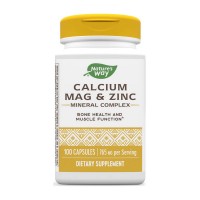 Nature's Way Calcium Mag & Zinc (100 caps)