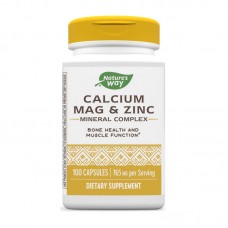 Nature's Way Calcium Mag & Zinc (100 caps)