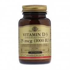 Solgar Vitamin D3 1000 IU (180 tab)