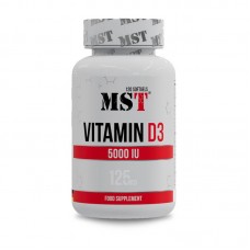 MST Vitamin D3 5000 IU (125 mcg) (120 softgels)