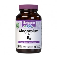 Bluebonnet Nutrition Magnesium & B6 (90 veg caps)