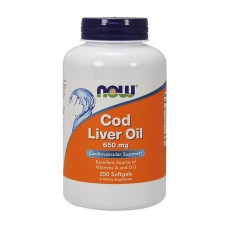 NOW Cod Liver Oil (250 softgels)