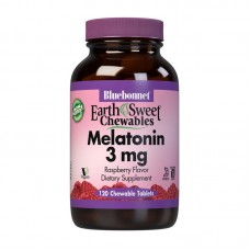 Bluebonnet Nutrition Melatonin 3 mg (120 chew tab, raspberry)