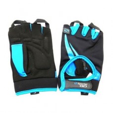 Sporter Fitness Gloves Black/Blue (S size, Black/Blue)