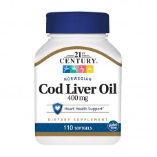 Cod Liver Oil 400 mg (110 softgels)