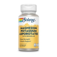 Solaray Magnesium Potassium Asportates (60 veg caps)