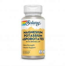 Solaray Magnesium Potassium Asportates (60 veg caps)