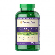 Puritan's Pride Soy Lecithin 1325 mg (250 softgels)