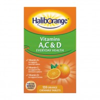 Haliborange Vitamins A,C & D (120 chew tab)