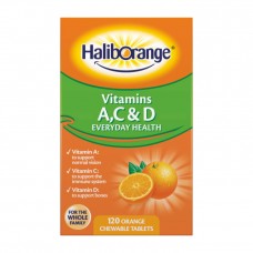 Heilborange Vitamins A,C & D (120 chew tab, orange)