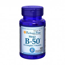 Puritan's Pride Mega B-50 B-Complex Vitamin (100 caplets)