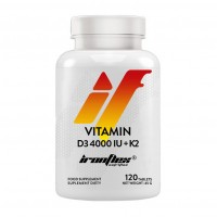 IronFlex Vitamin D3 4000+K2 (120 tab)
