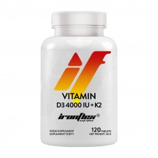 IronFlex Vitamin D3 4000+K2 (120 tab)